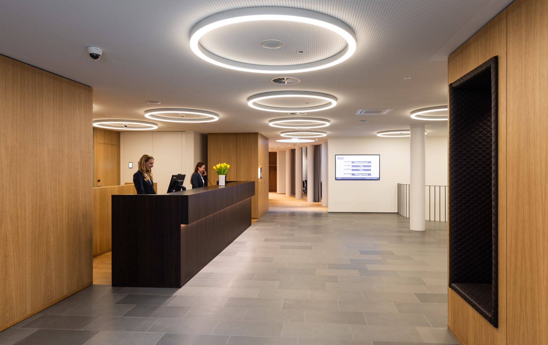 Rezeption Gruppenhotel Messmer, Bregenz 