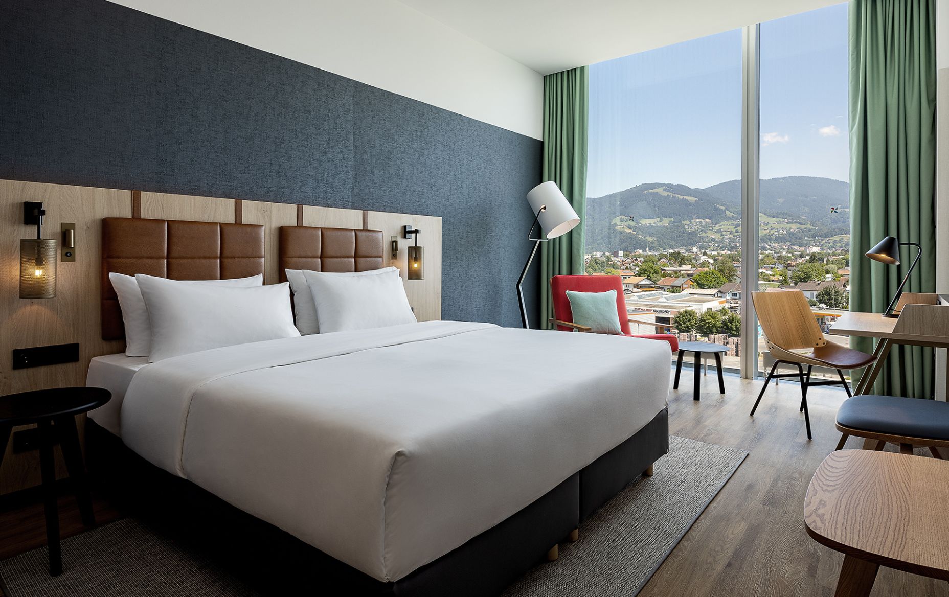 Four Points by Sheraton Panoramahaus Dornbirn, Doppelzimmer © Matthias Hamel