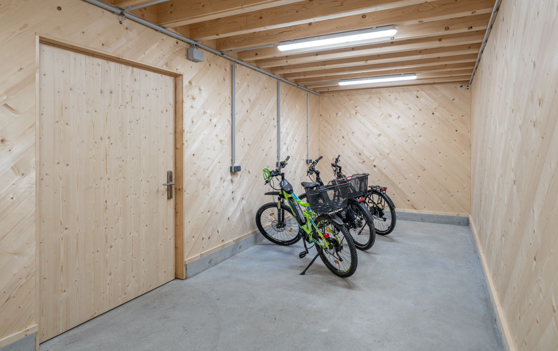 Apartments am Camping Dornbirn, Fahrradraum © Dornbirner Seilbahn AG (1) Apartments am Camping Dornbirn, Fahrradraum © Dornbirner Seilbahn AG (1)