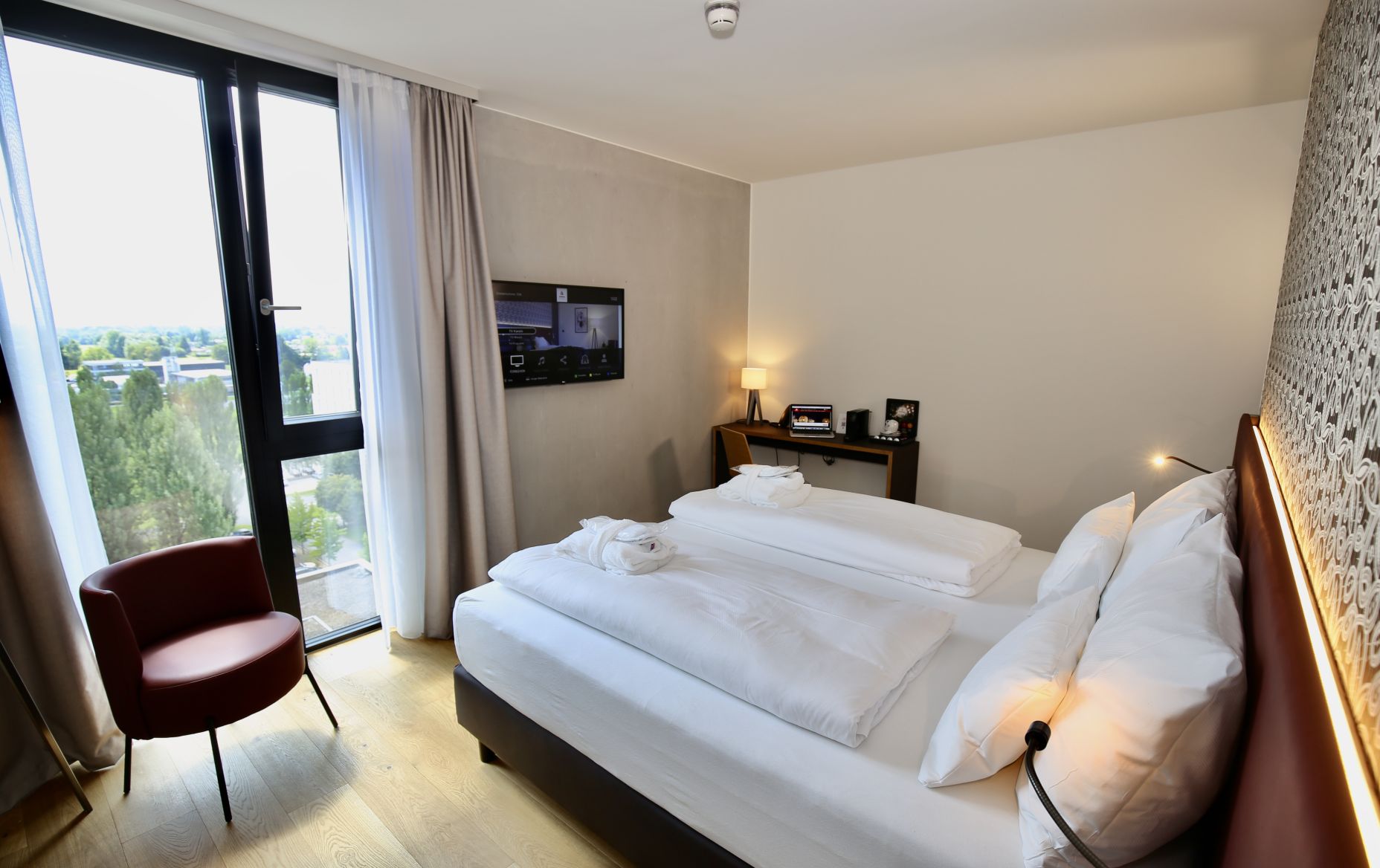 Zimmer, Gruppenunterkunft Amedia Hotel in Lustenau