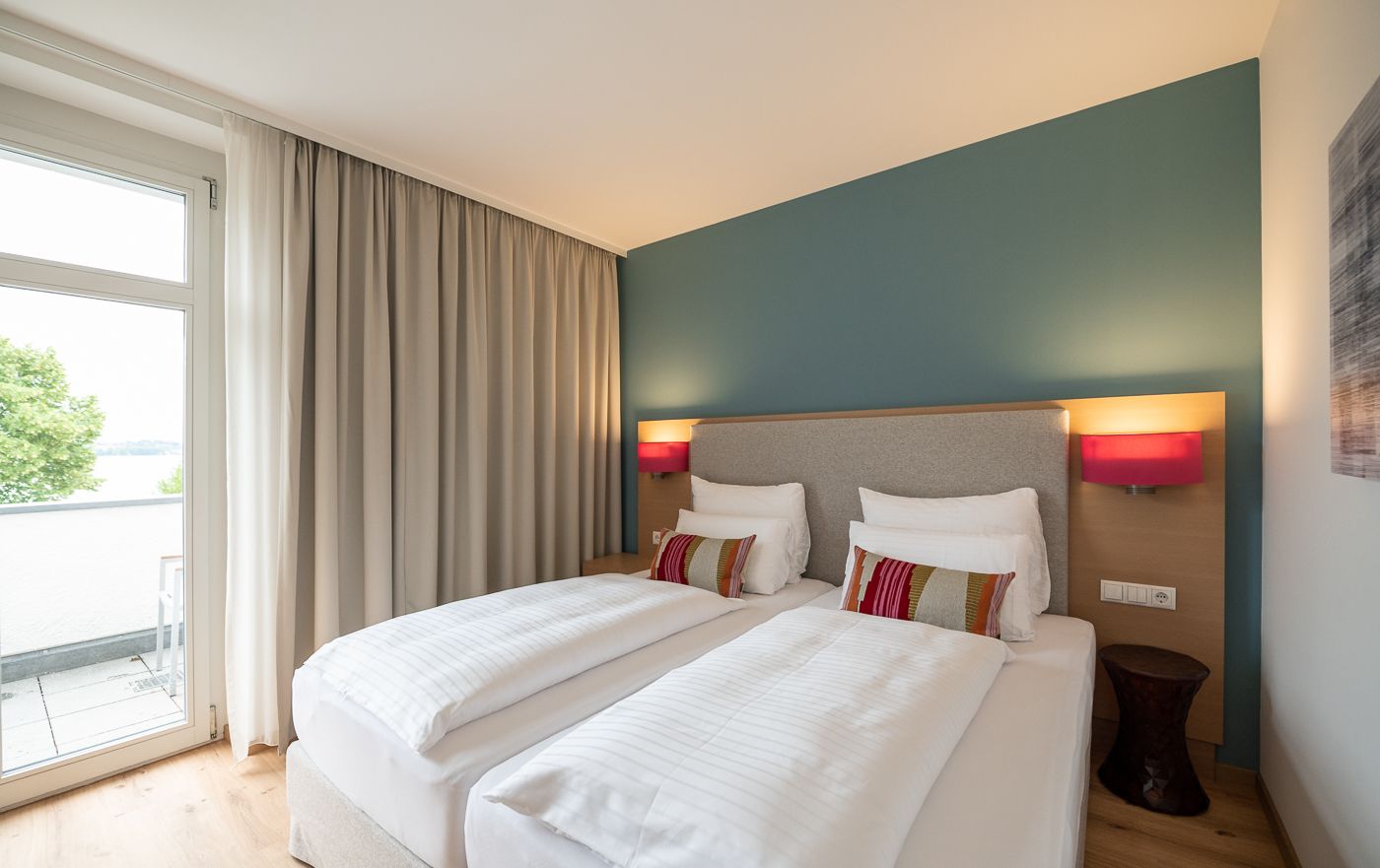 Seehotel am Kaiserstrand Lochau, Doppelzimmer © Patrick Schwienbacher PHOTOGRAPHY