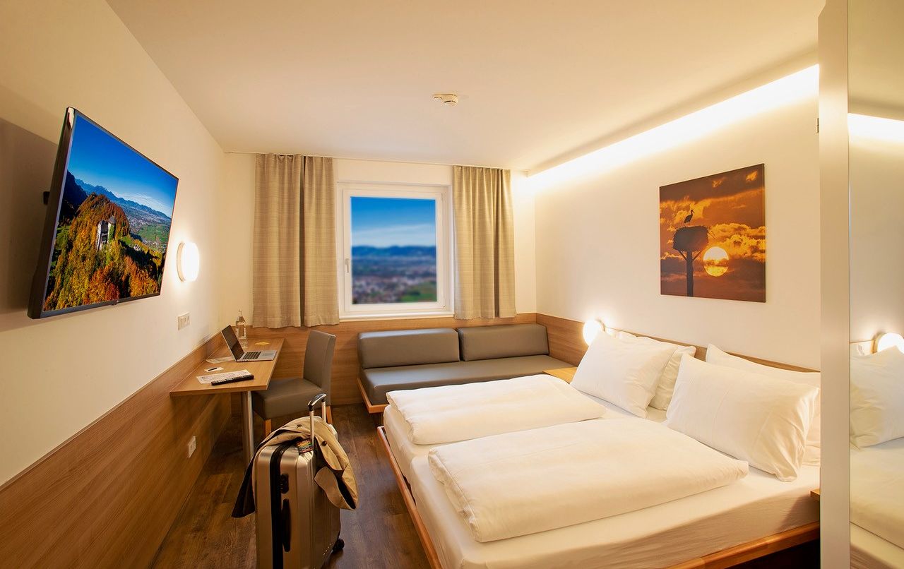 Oekotel Hohenems, Doppelzimmer © The Friendly Ecologist GmbH & CO.KG