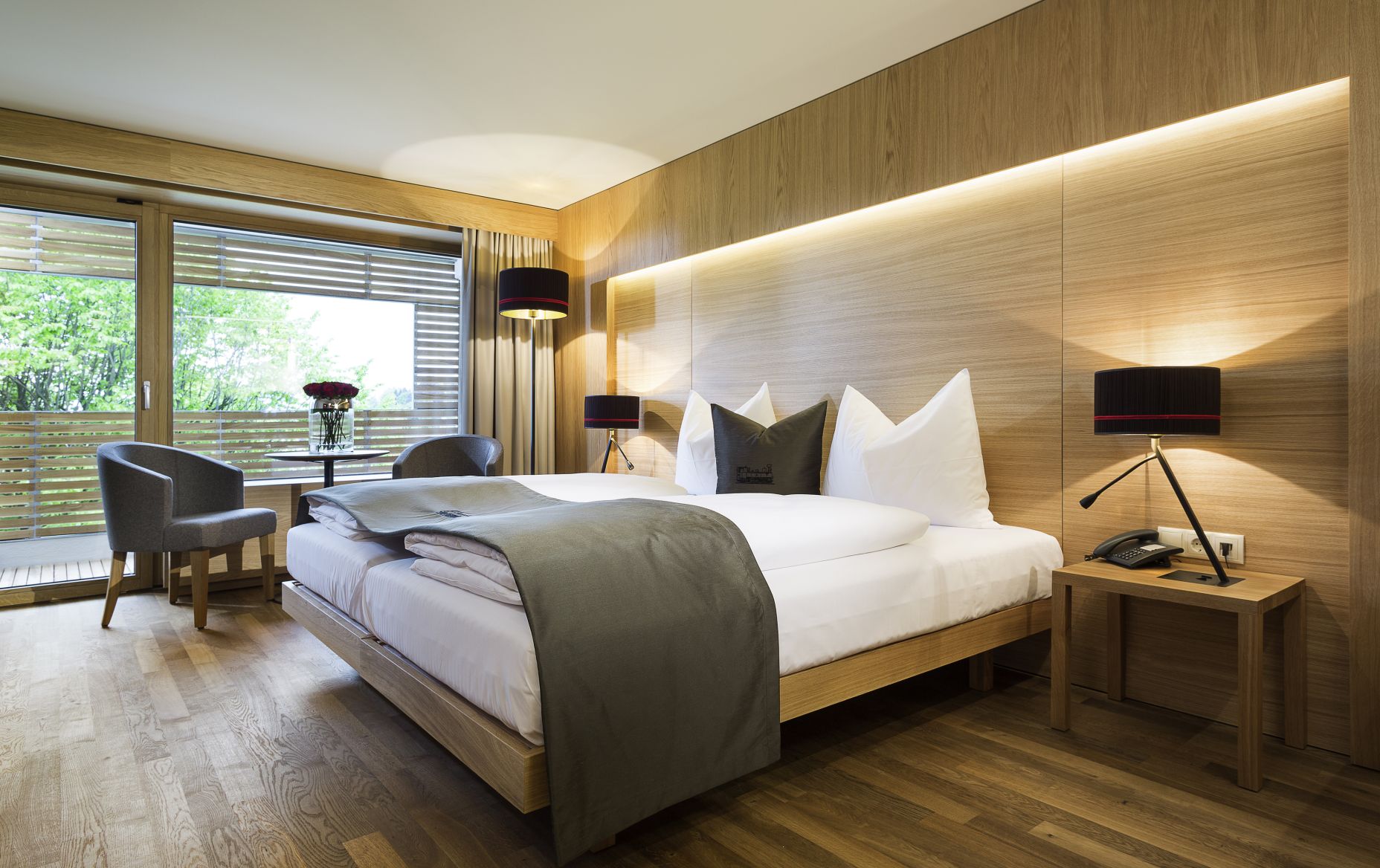 Doppelzimmer im Seminarhotel Schwärzler, Bregenz Doppelzimmer im Seminarhotel Schwärzler, Bregenz