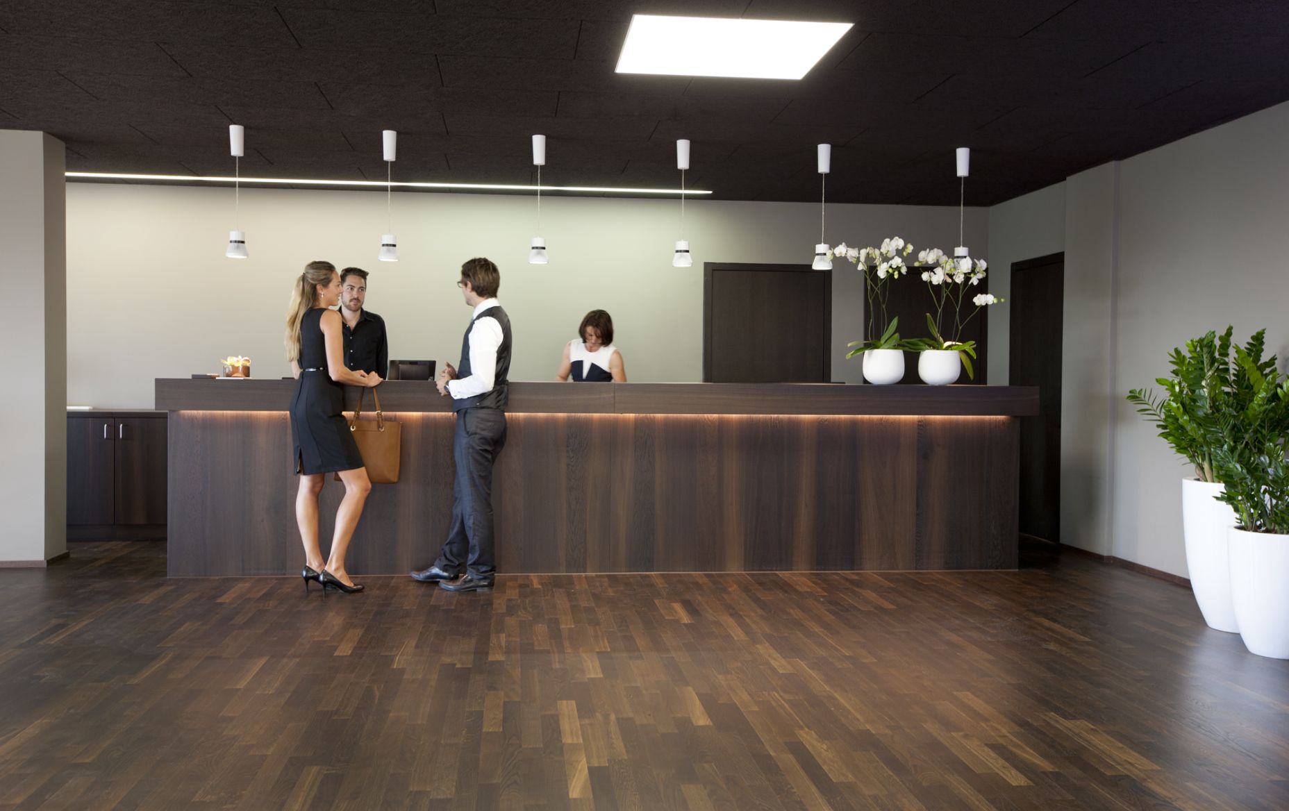 Rezeption Hotel am Garnmarkt, Götzis