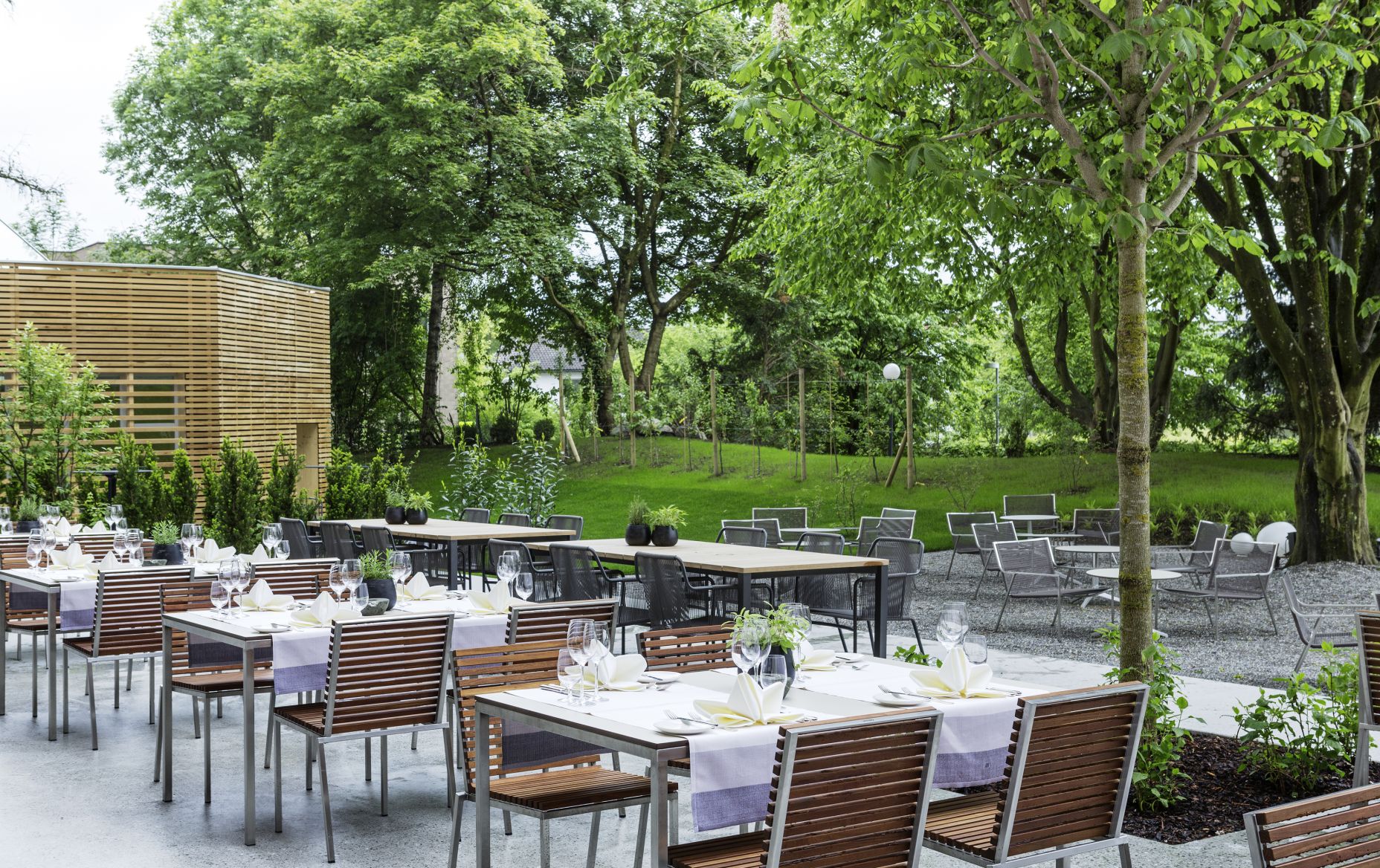 Gastgarten Gruppenhotel Schwärzler, Bregenz 