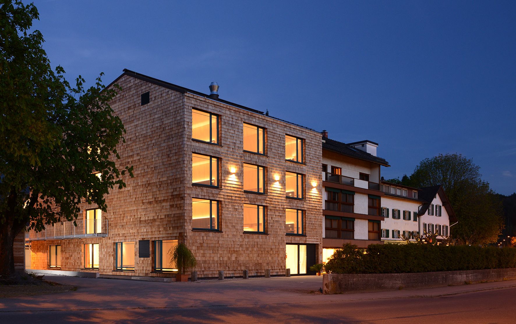 Aussenansicht Gruppenhotel Hoher Freschen, Rankweil