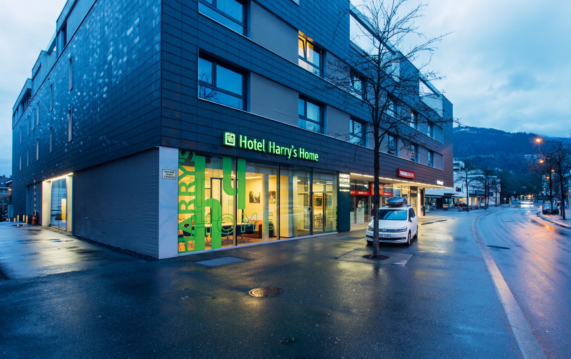 Harry's Home Hotel Dornbirn, Außenansicht © Daniel Zangerl
