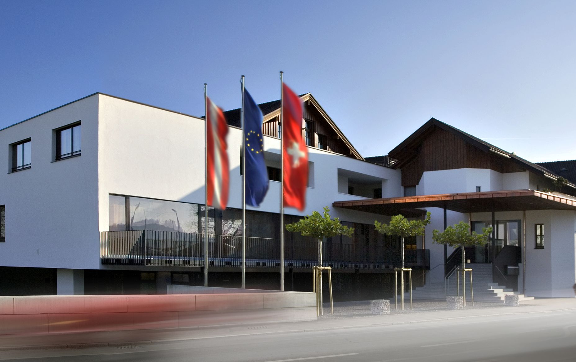 Gasthof Krönele Lustenau, Außenansicht © - Gasthof Krönele Lustenau, Außenansicht © -