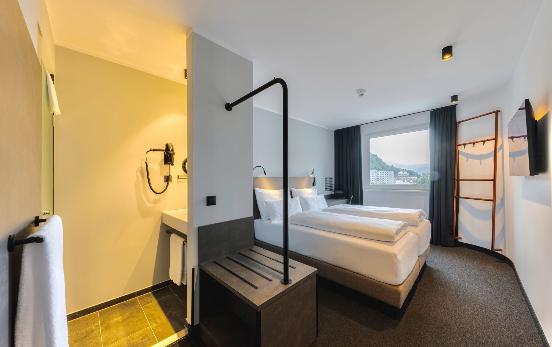 Doppelzimmer im Gruppenhotel NIGHT INN in Feldkirch