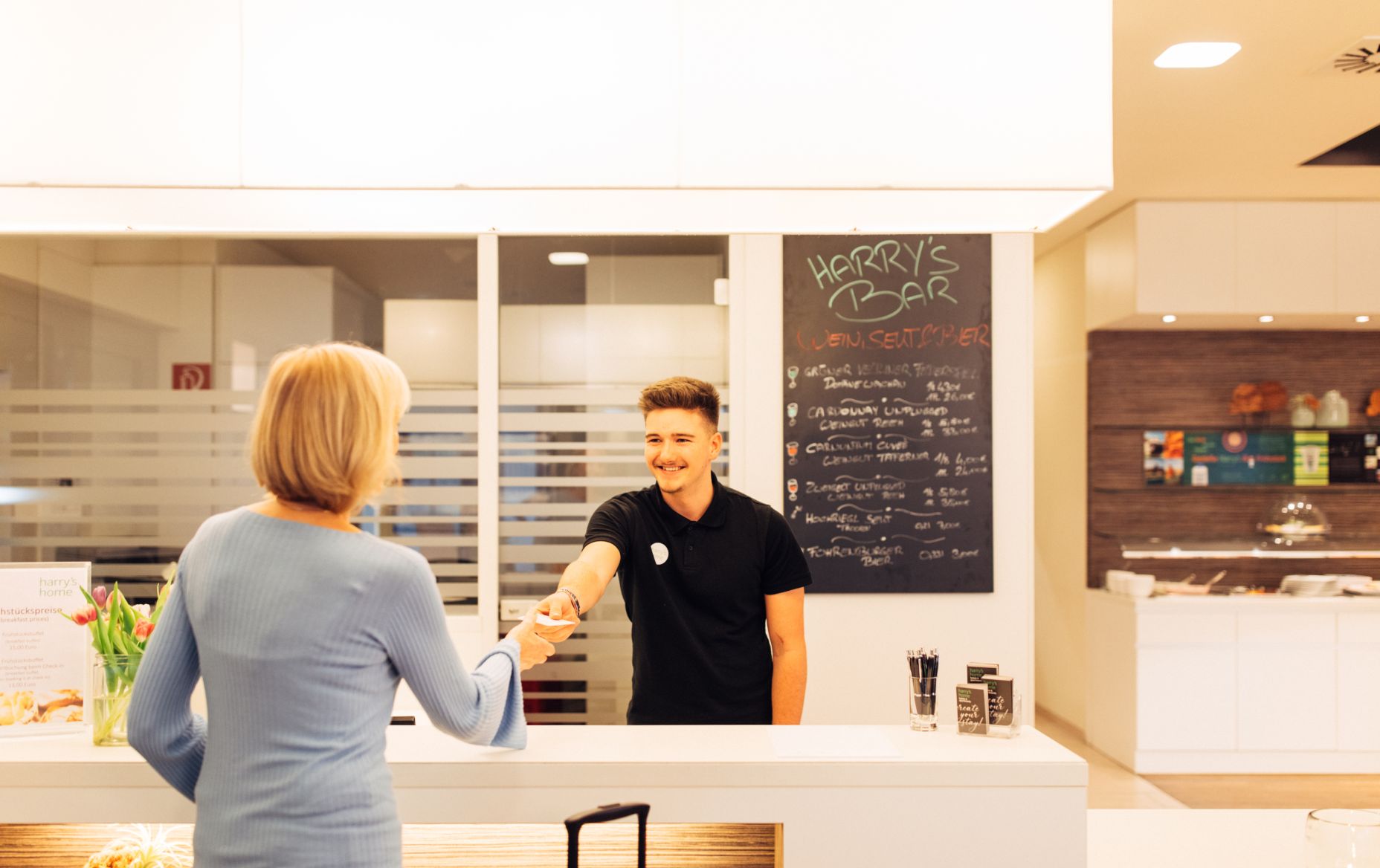 Harry's Home Hotel Dornbirn, Reception © Daniel Zangerl