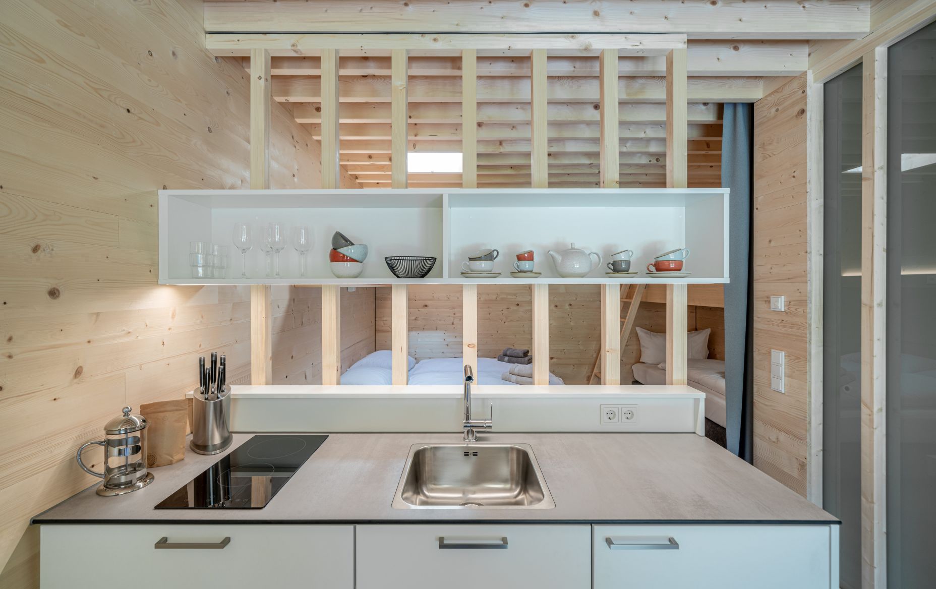 Apartments am Camping Dornbirn, Küche © Dornbirner Seilbahn AG (1) Apartments am Camping Dornbirn, Küche © Dornbirner Seilbahn AG (1)