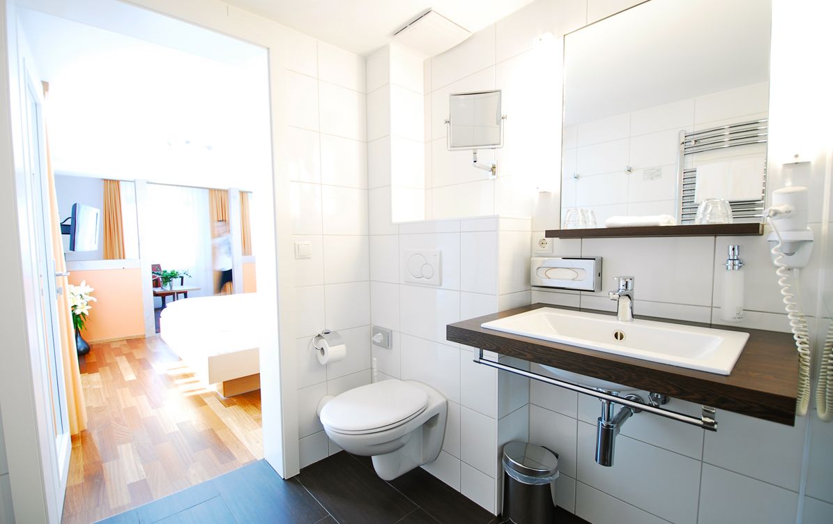 Badezimmer Hotel Germania, Bregenz 