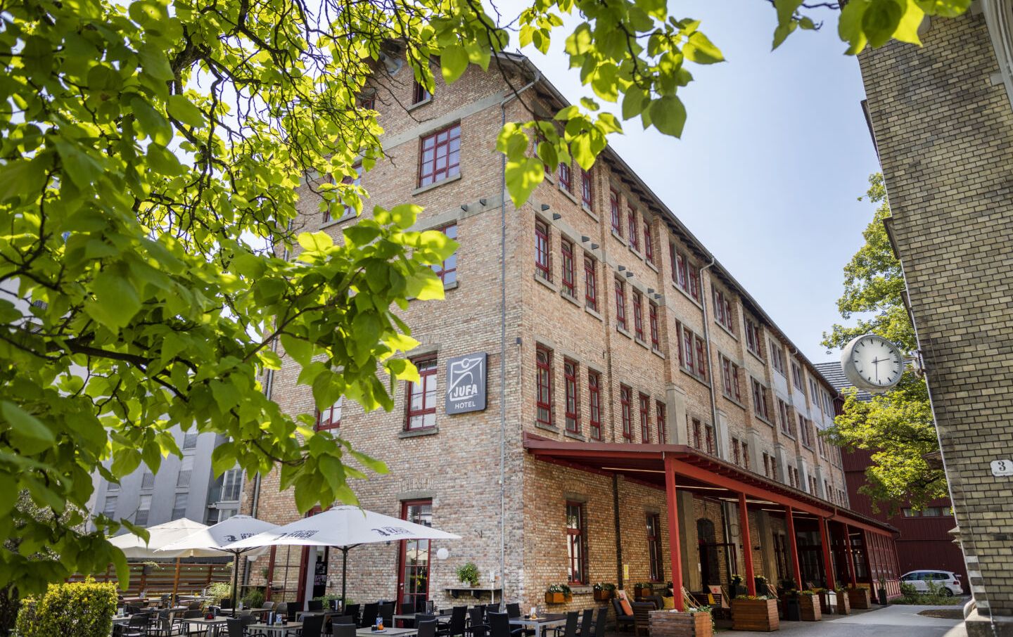 JUFA Hotel Bregenz Aussenansicht (c) JUFA Hotels Harald Eisenberger JUFA Hotel Bregenz Aussenansicht (c) JUFA Hotels Harald Eisenberger
