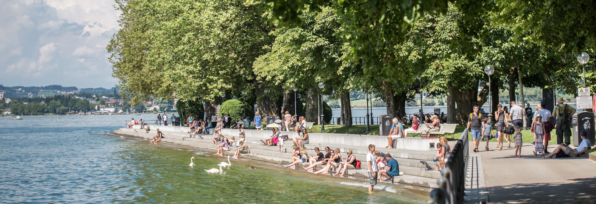Sunset Stufen Molo, Hafen Bregenz 