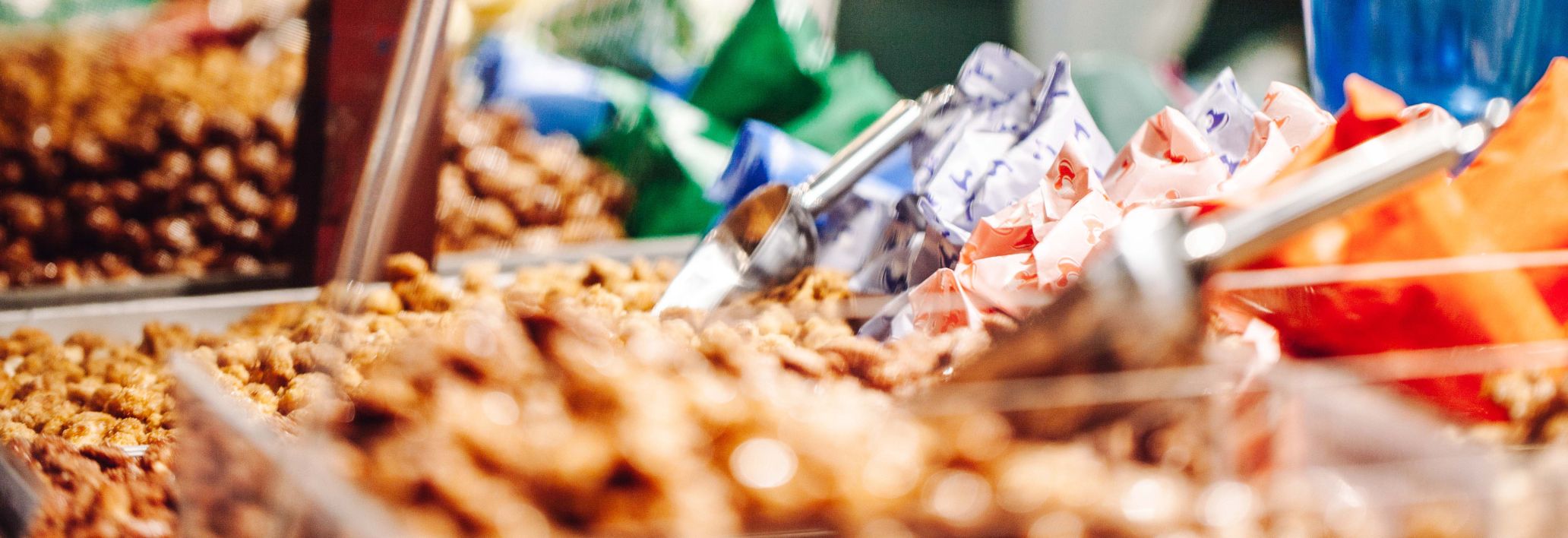 Gebrannte Mandeln, Weihnachtsmarkt in Feldkirch