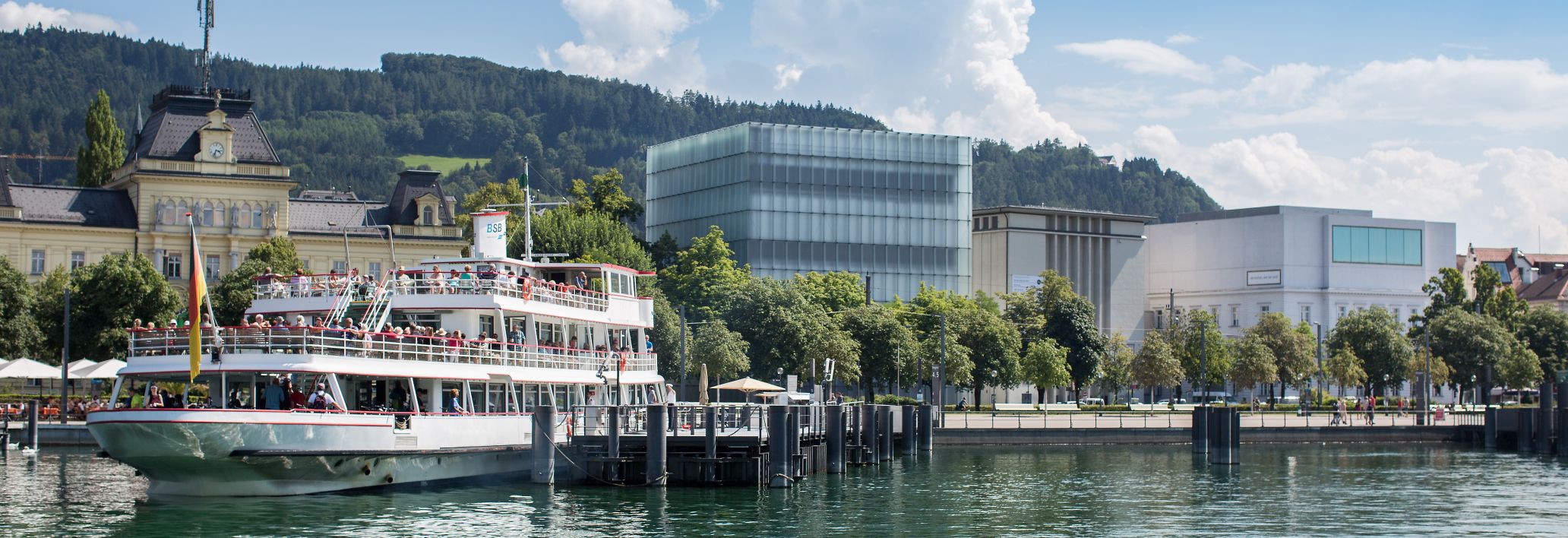 Bregenzer Hafen am Bodensee 