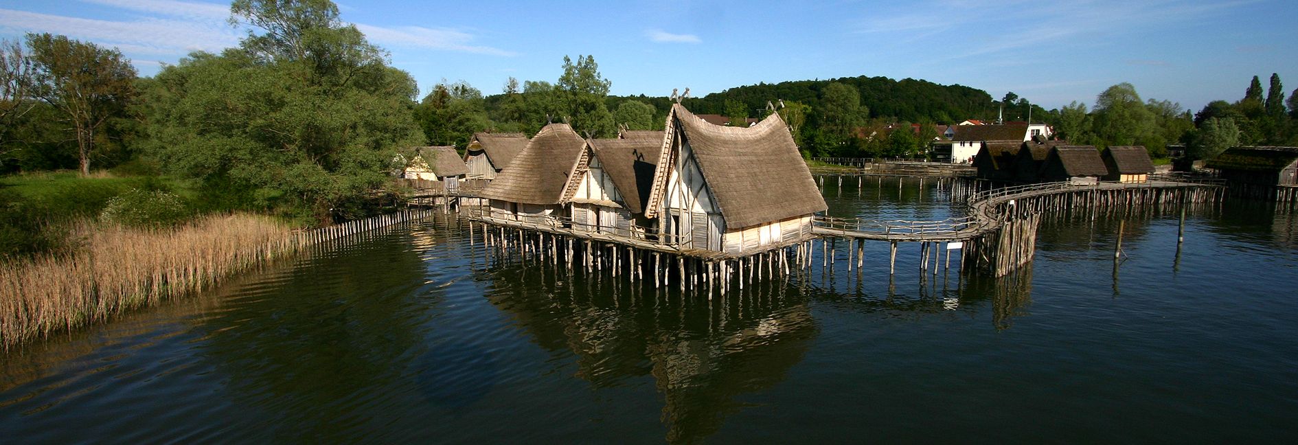 Häuser Pfahlbaumuseum, Unteruhldingen Häuser Pfahlbaumuseum, Unteruhldingen
