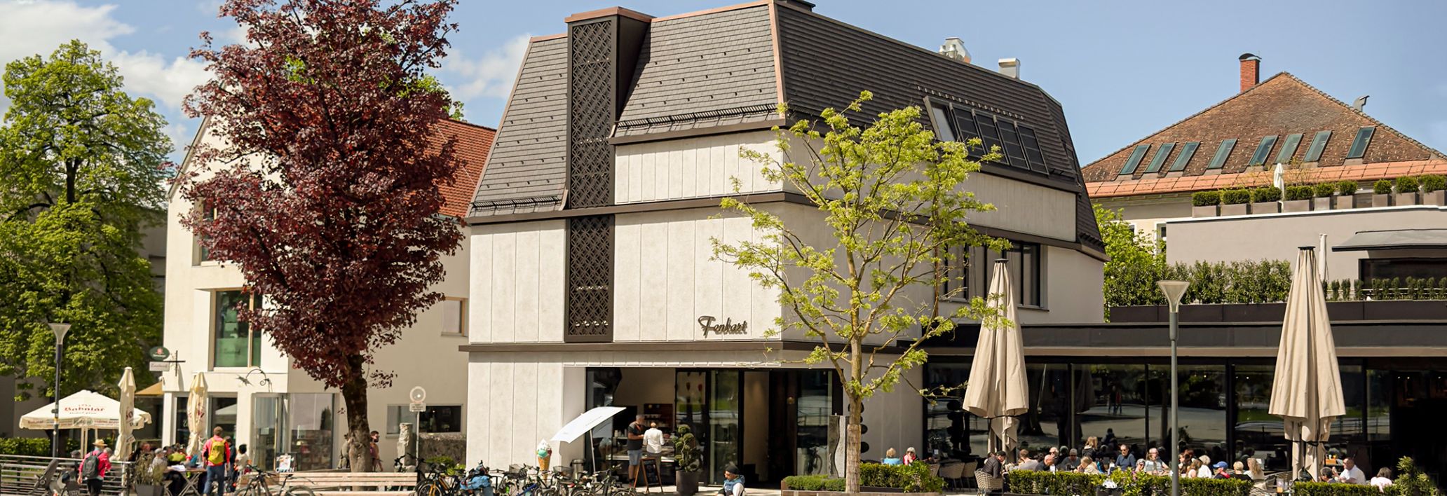 Aussenansicht Fenkart Schokoladenwelt in Hohenems