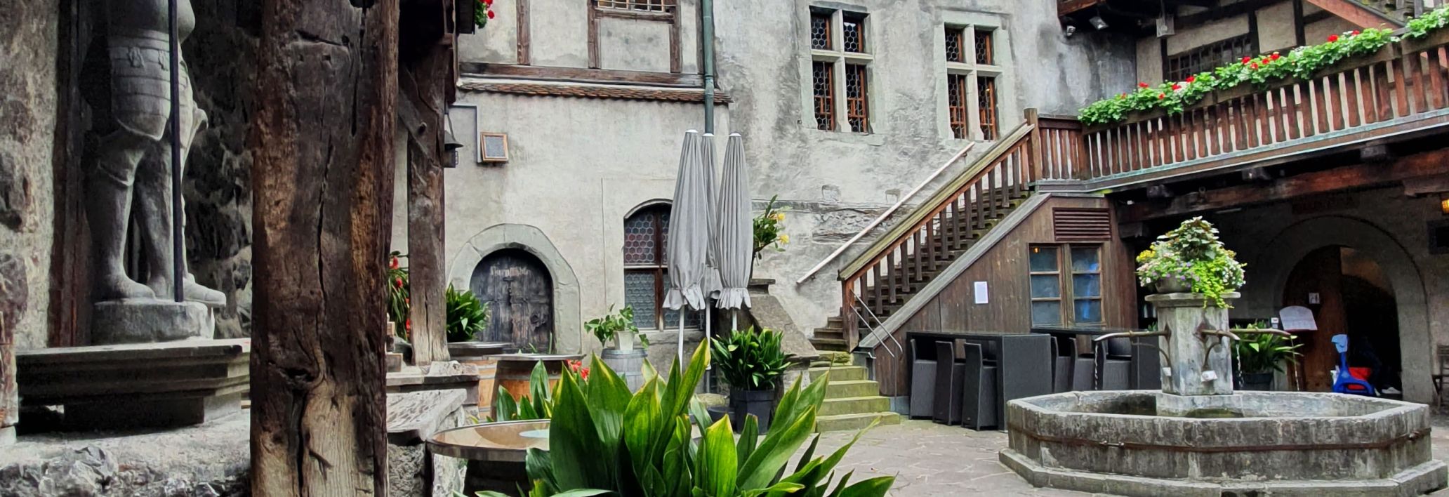 Innenhof Schattenburg, Feldkirch 