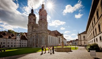 Stiftsbezirk St. Gallen Schweiz