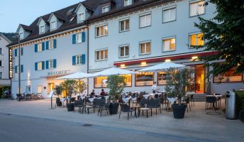 Aussenplätze Gruppenhotel Messmer, Bregenz 