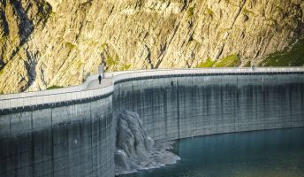 Lünersee Staumauer Lünersee Staumauer