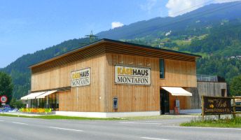 Aussenansicht Käsehaus Montafon in Schruns