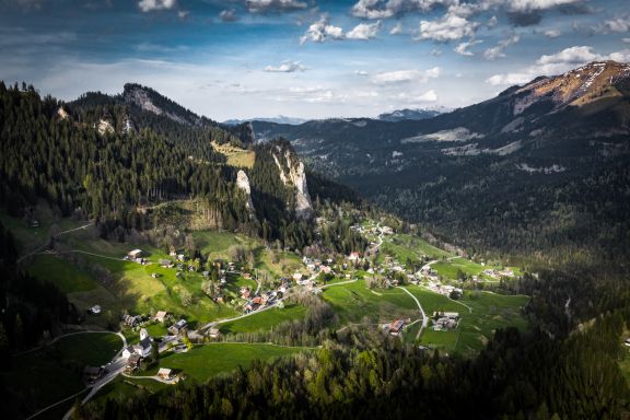 Luftbild Ebnit Luftbild Ebnit