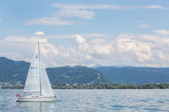 Schiffahrt Bodensee, Segelboot Schiffahrt Bodensee, Segelboot