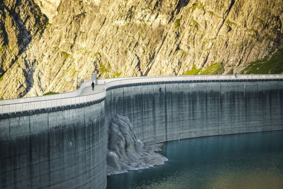 Lünersee Staumauer Lünersee Staumauer