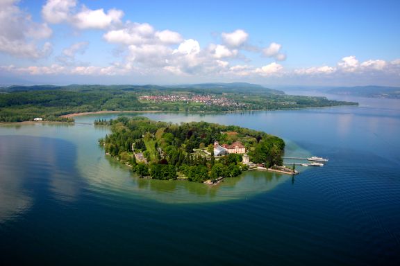 Luftaufnahme Insel Mainau Luftaufnahme Insel Mainau