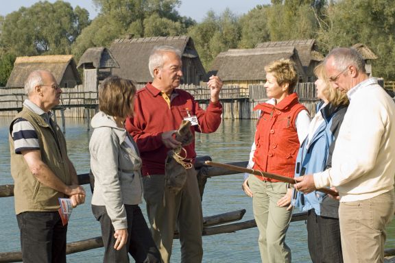 Führung Pfahlbaumuseum, Unteruhldinge