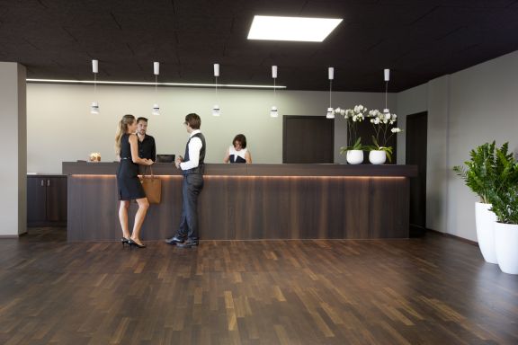 Rezeption Hotel am Garnmarkt, Götzis Rezeption Hotel am Garnmarkt, Götzis