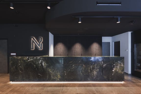 Rezeption im Gruppenhotel NIGHT INN in Feldkirch