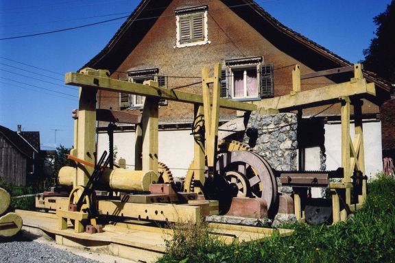 Aussenansicht Stoffels Säge-Mühle in Hohenems