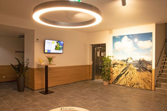 Oekotel Hohenems, Empfang © The Friendly Ecologist GmbH & CO.KG