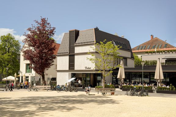 Aussenansicht Fenkart Schokoladenwelt in Hohenems Aussenansicht Fenkart Schokoladenwelt in Hohenems