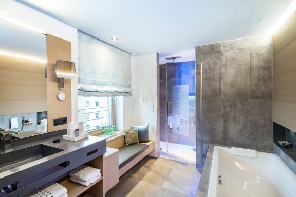 Beispiel Badezimmer Hirschen, Dornbirn  Beispiel Badezimmer Hirschen, Dornbirn
