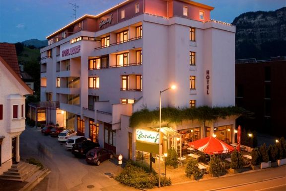 Aussenansicht Hotel Bischof, Dornbirn  Aussenansicht Hotel Bischof, Dornbirn