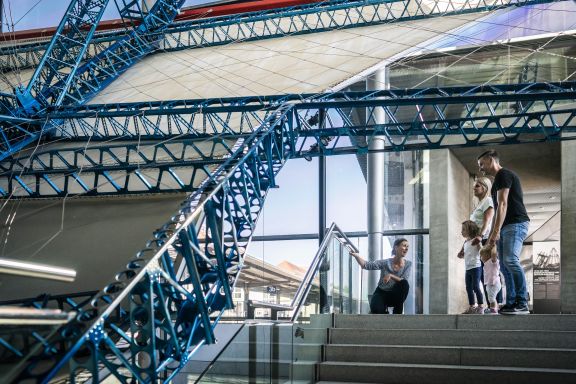 Konstruktion Hindenburg, Zeppelin Museum Friedrichshafen Konstruktion Hindenburg, Zeppelin Museum Friedrichshafen