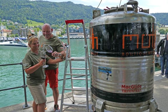 Michaela und Josef Möth, Projekt Tiefenrausch Bodensee