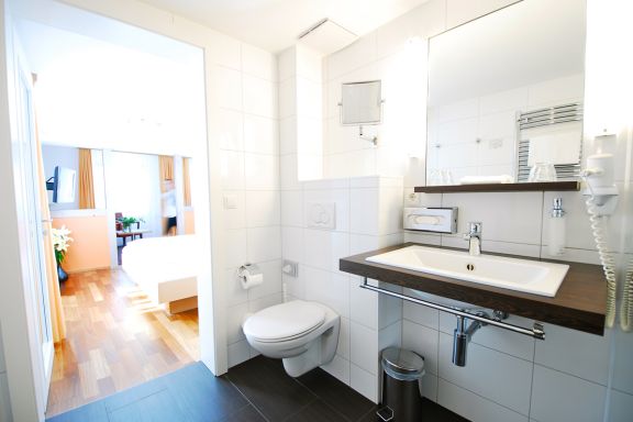 Badezimmer Hotel Germania, Bregenz 