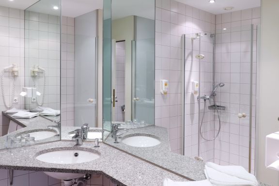 Badezimmer Central Hotel Löwen 