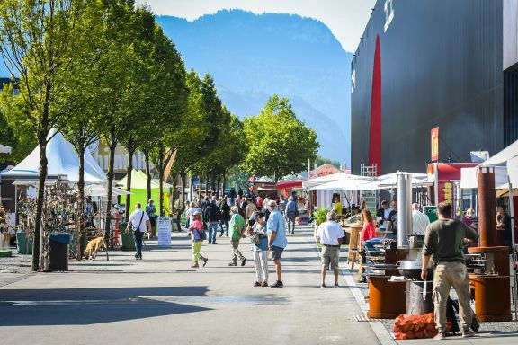 Freibereich bei der Herbstmesse 2020 Freibereich bei der Herbstmesse 2020