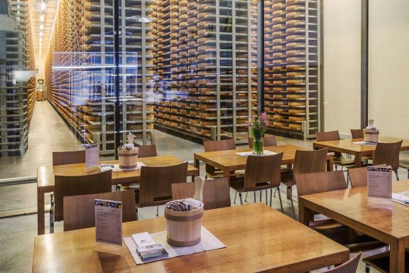 Foyer im Käsekeller Lingenau