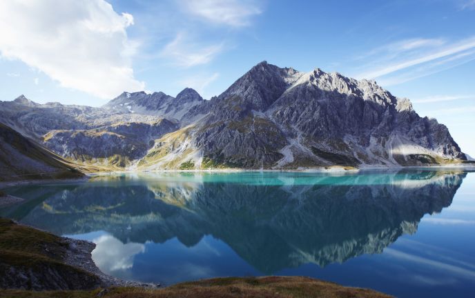 Lünersee, Brandnertal Lünersee, Brandnertal