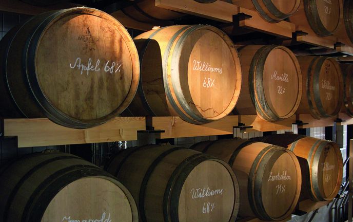 Lagerfässer Prinz Brennerei
