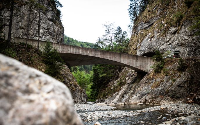 Brücke im Ebnit  Brücke im Ebnit