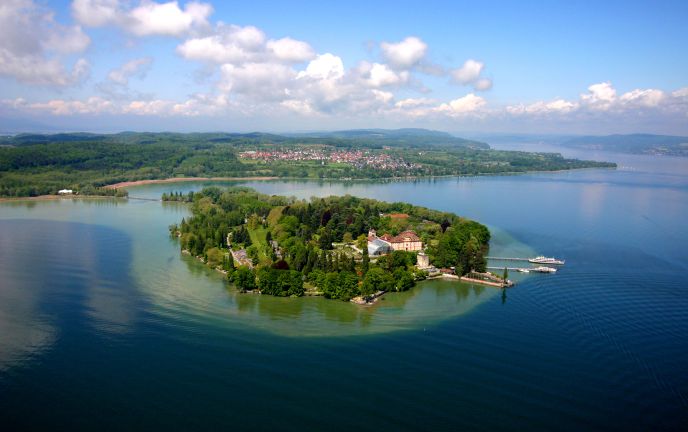 Luftaufnahme Insel Mainau Luftaufnahme Insel Mainau