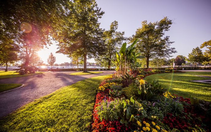 Bodenseegärten in Lindau Bodenseegärten in Lindau
